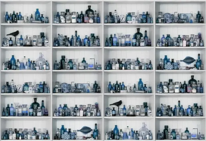 Cabinet Of Curios, Sapphire - Rebel Walls