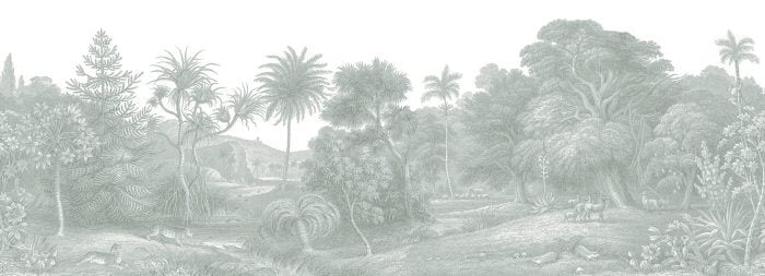 Jungle Land, Verdant - Rebel Walls
