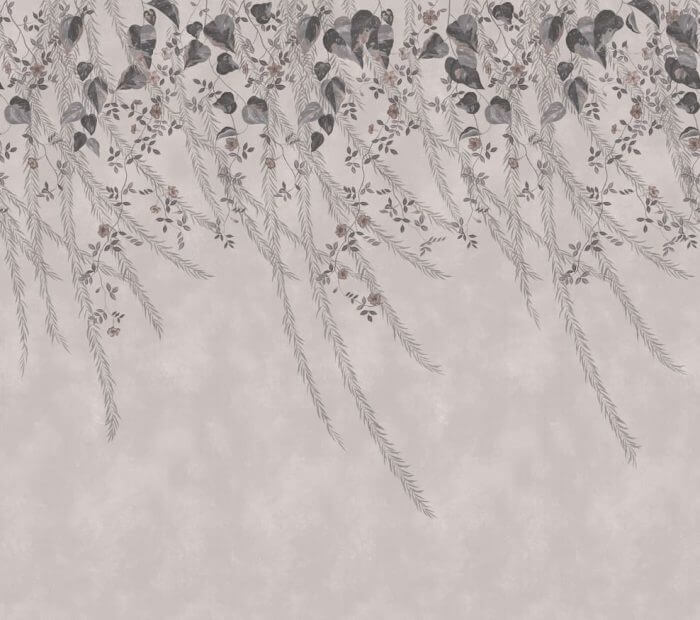 Lush Foliage, Rose Dust - Rebel Walls