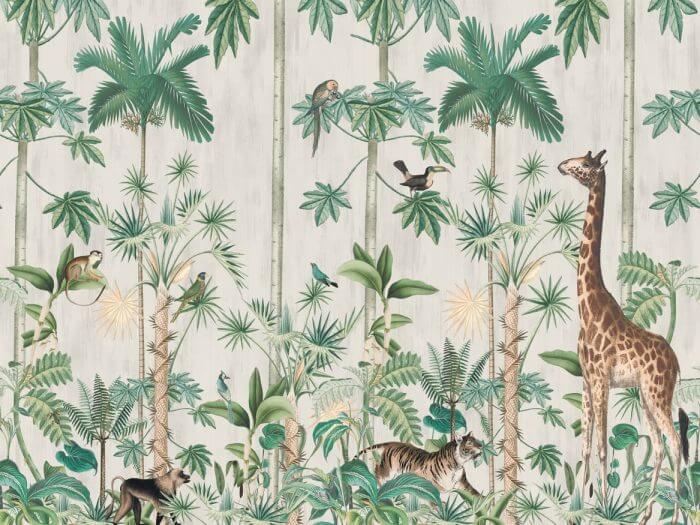 Giraffe's Stroll - Rebel Walls