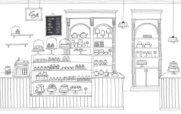 Le Petit Patisserie - Rebel Walls