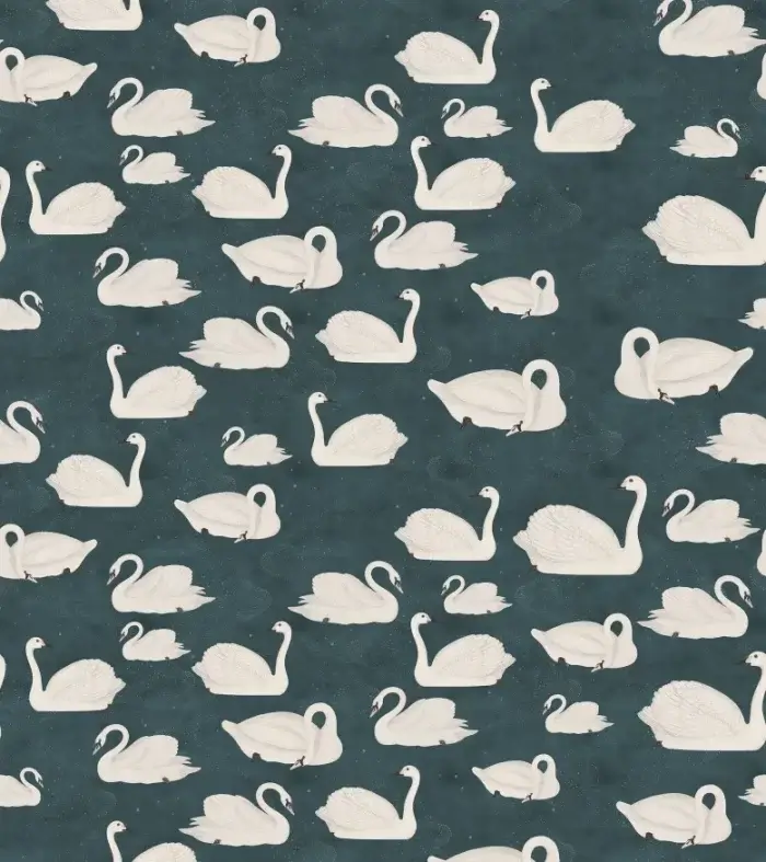 Cygne, Bleu - Rebel Walls