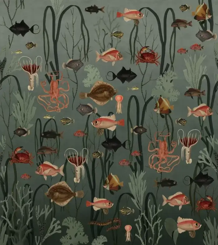 Aquatic Life, Oxygen - Rebel Walls