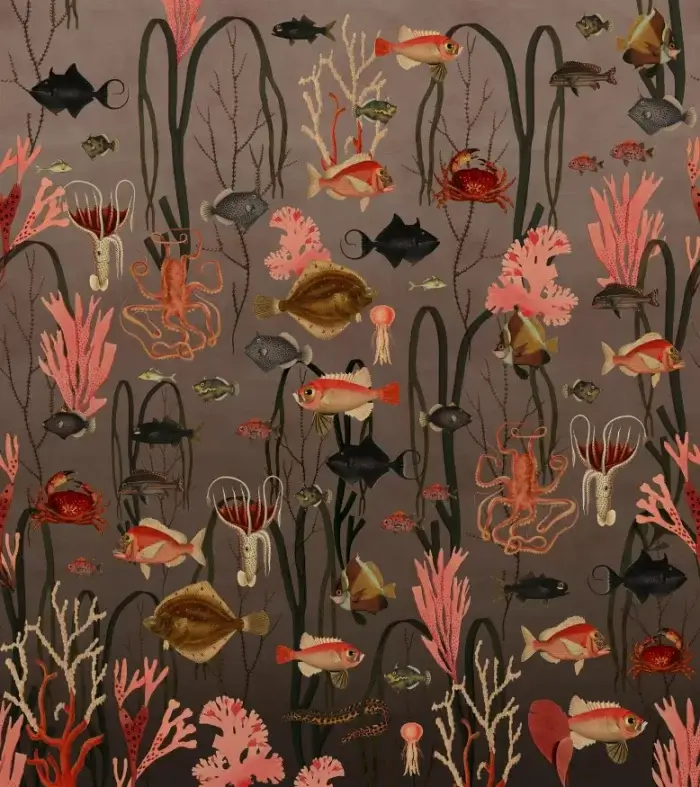 Aquatic Life, Coral - Rebel Walls
