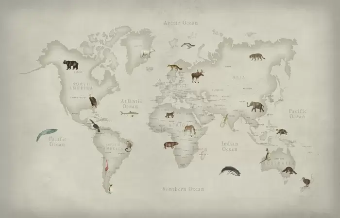 Animal World - Rebel Walls