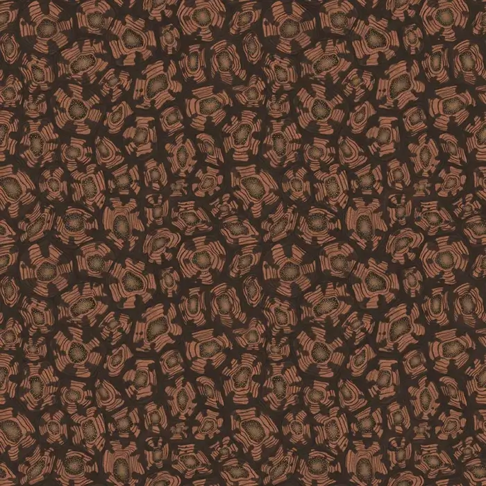 Savanna Shell, Terracotta, Claret & Metallic Gold - Cole & Son
