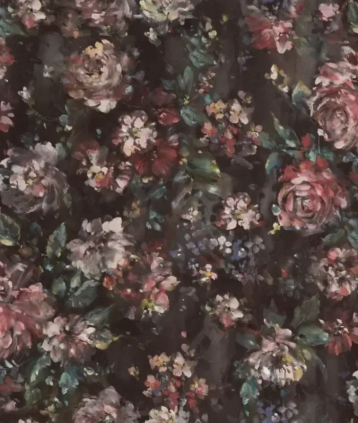 Jardin, Red Velvet - Rebel Walls