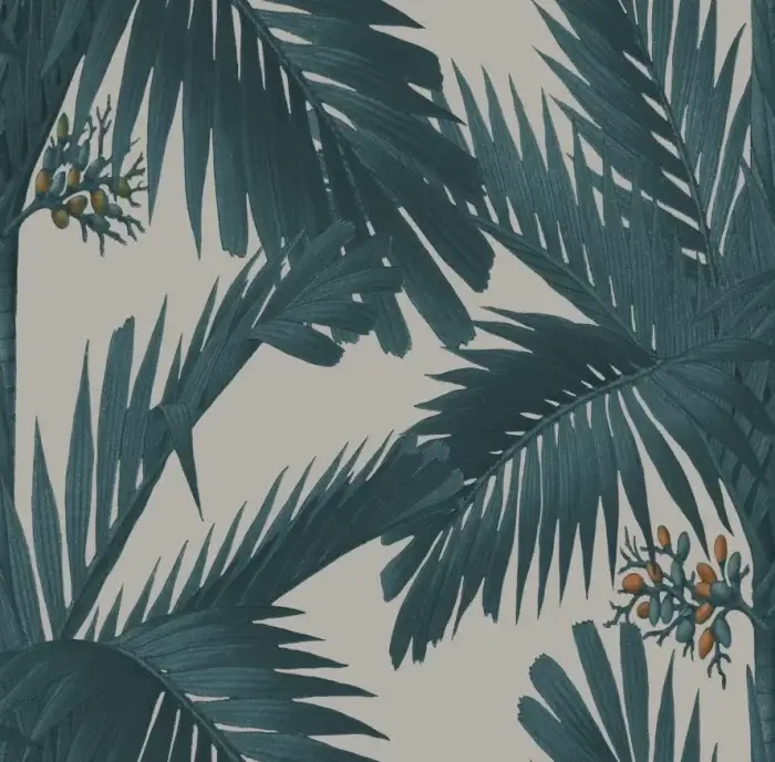 Palm Spring, Teal - Rebel Walls