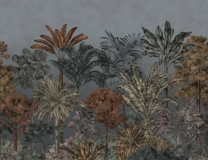 Tropical Bellewood, Night - Rebel Walls
