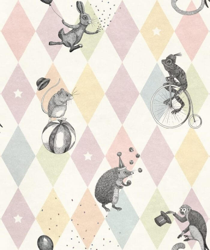 Circus Corner, Pastel - Rebel Walls