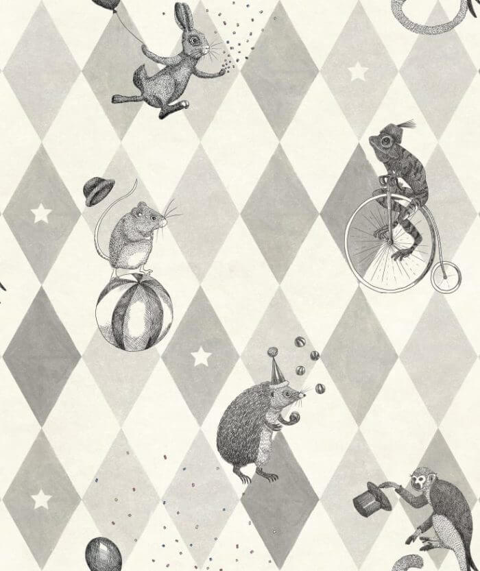 Circus Corner, Graphite - Rebel Walls