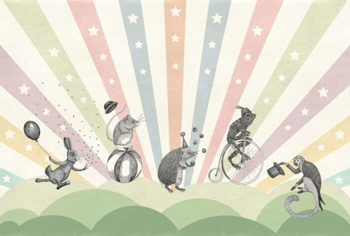 Circus, Pastel - Rebel Walls
