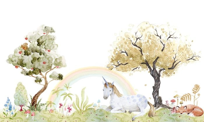 Unicorn Dream, Rainbow - Rebel Walls