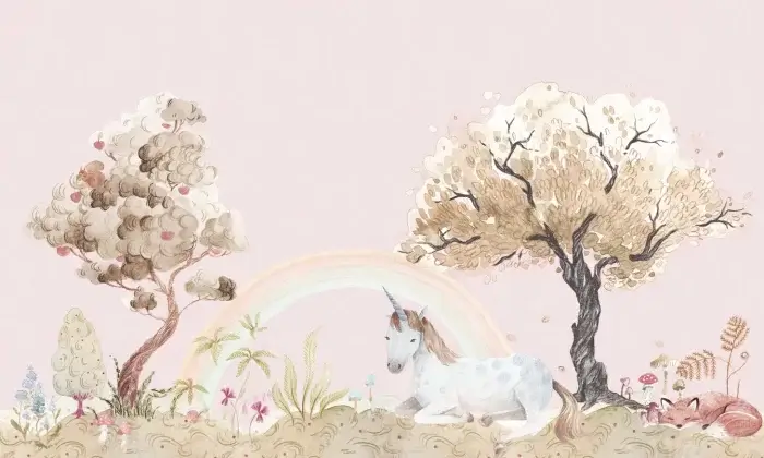Unicorn Dream, Bubblegum - Rebel Walls