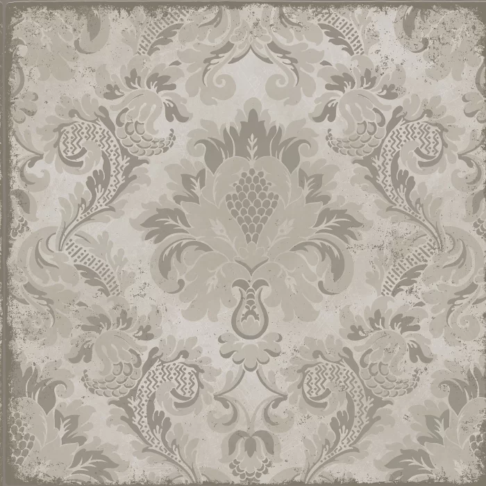 Stravinsky, Metallic Gilver - Cole & Son