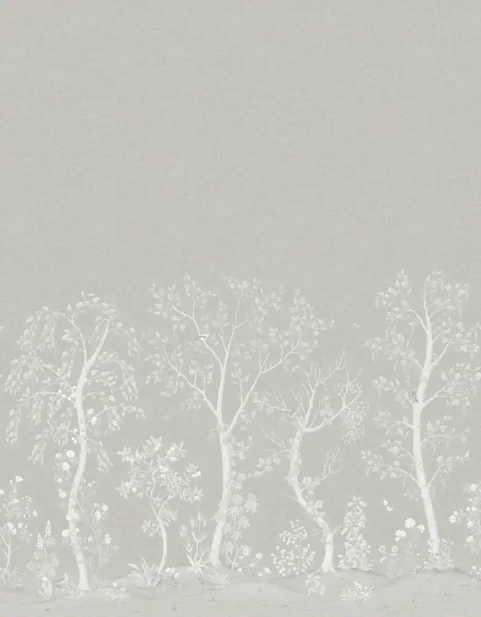 Seasonal Woods, Platinum Pearl - Cole & Son