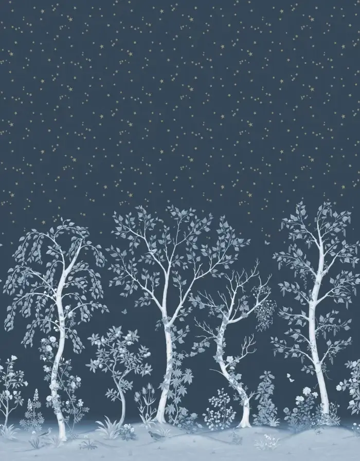 Seasonal Woods, Midnight - Cole & Son