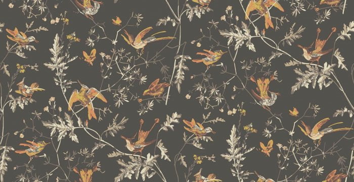 Hummingbirds, Charcoal & Ginger - Cole & Son