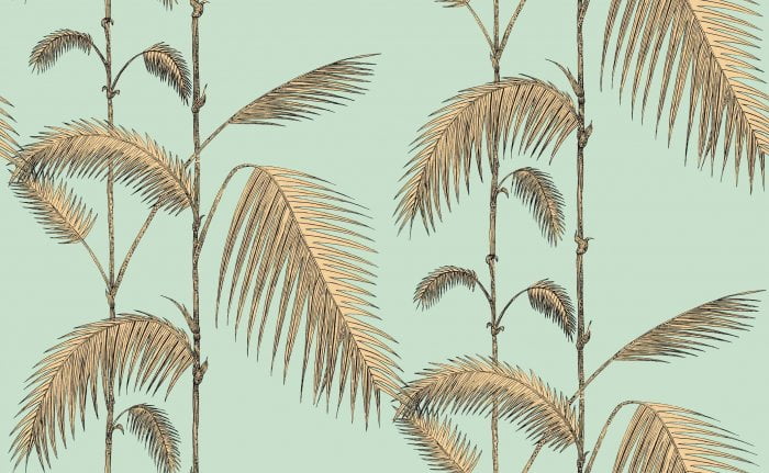Palm Leaves, Mint & Yellow - Cole & Son