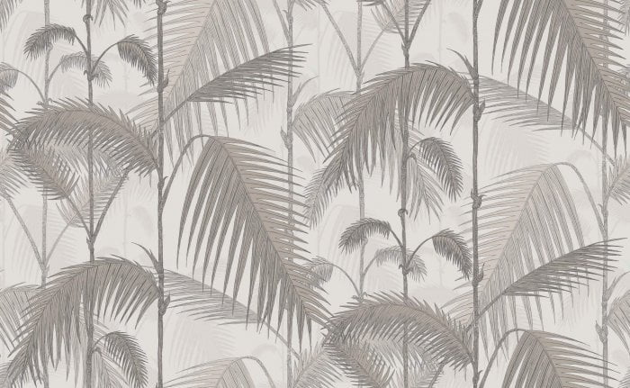 Palm Jungle, Charcoal & Metallic Bronze - Cole & Son