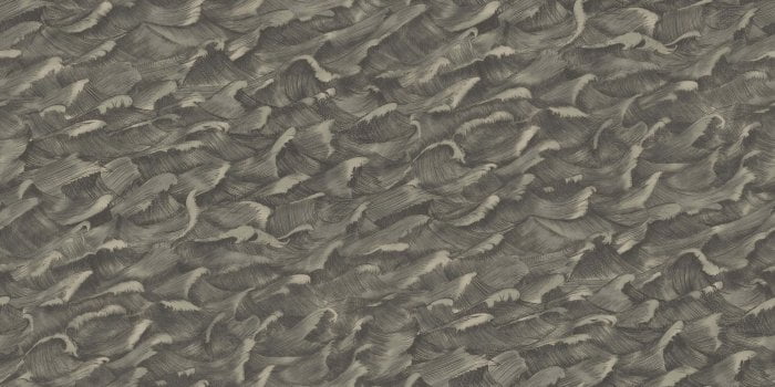 Columbus, Metallic Gilver & Soot - Cole & Son