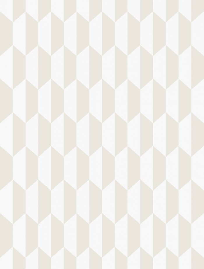 Petite Tile, Chalk & Parchment - Cole & Son