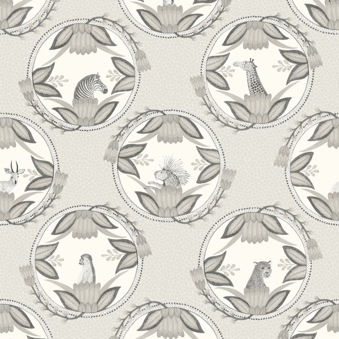 Ardmore Cameos, Grey - Cole & Son