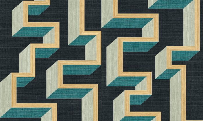 Detour Gold Teal - Arte