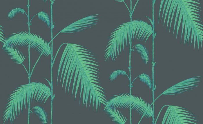 Palm Leaves, Viridian - Cole & Son