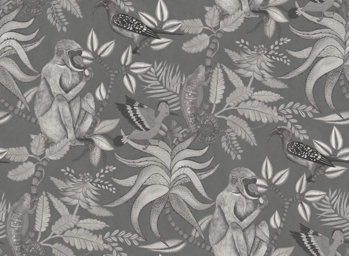 Savuti, Soot on Charcoal - Cole & Son