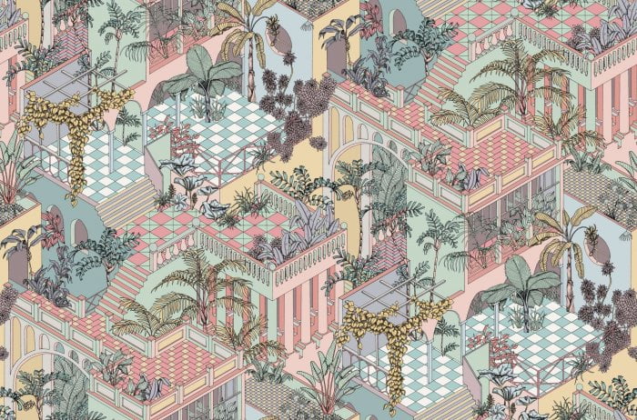 Miami, Pastel - Cole & Son