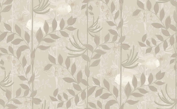 Nautilus, Stone & Linen - Cole & Son