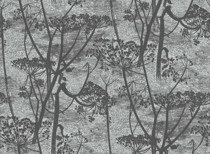 Cow Parsley, Charcoal - Cole & Son