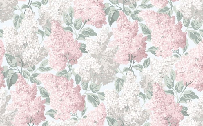 Lilac, Blush & Dove on Silver Birch - Cole & Son