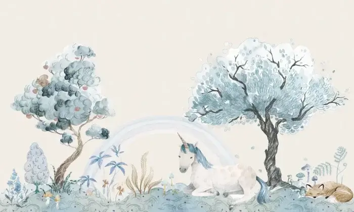 Unicorn Dream, Sky - Rebel Walls