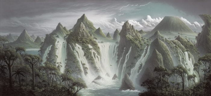 Fantasy World, Dusk - Rebel Walls