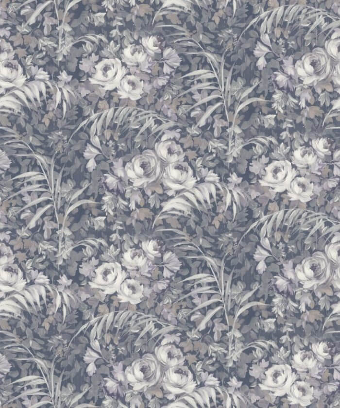 Dazzling Foliage Blue - Rebel Walls
