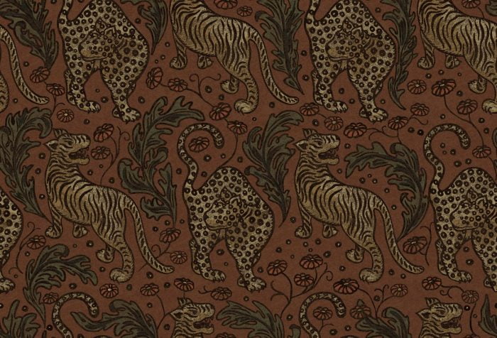 Year Of The Tiger Velvet - Rebel Walls