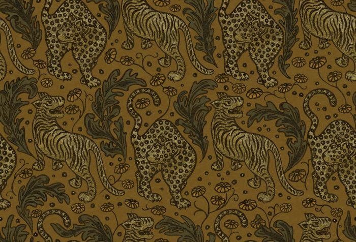 Year Of The Tiger Saffron - Rebel Walls