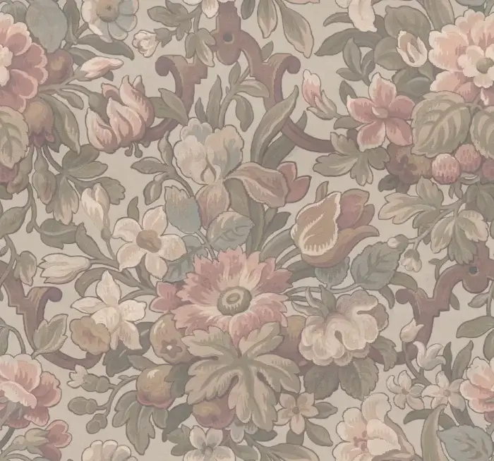 Vintage Flora Pastel - Rebel Walls