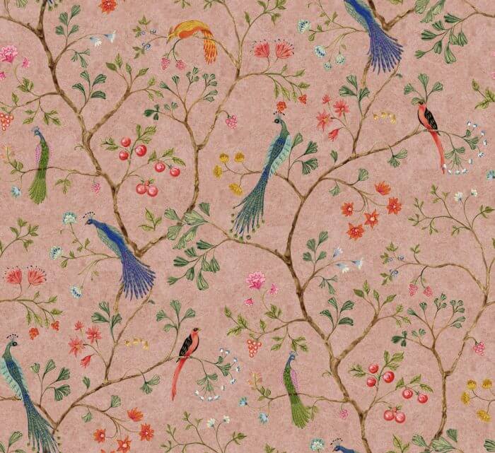 Songbirds Pink - Rebel Walls