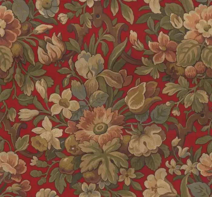 Vintage Garden Velvet - Rebel Walls