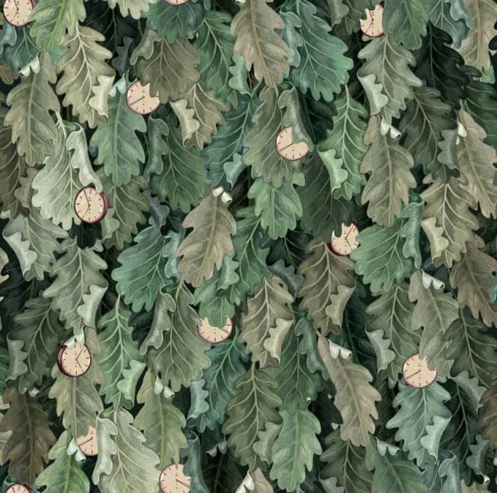No Time to Waste Green - Rebel Walls