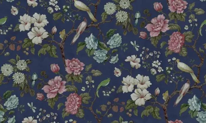 Grandiflora Blue - Rebel Walls