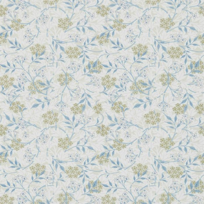 Jasmine, Ecru/Woad - Morris & Co