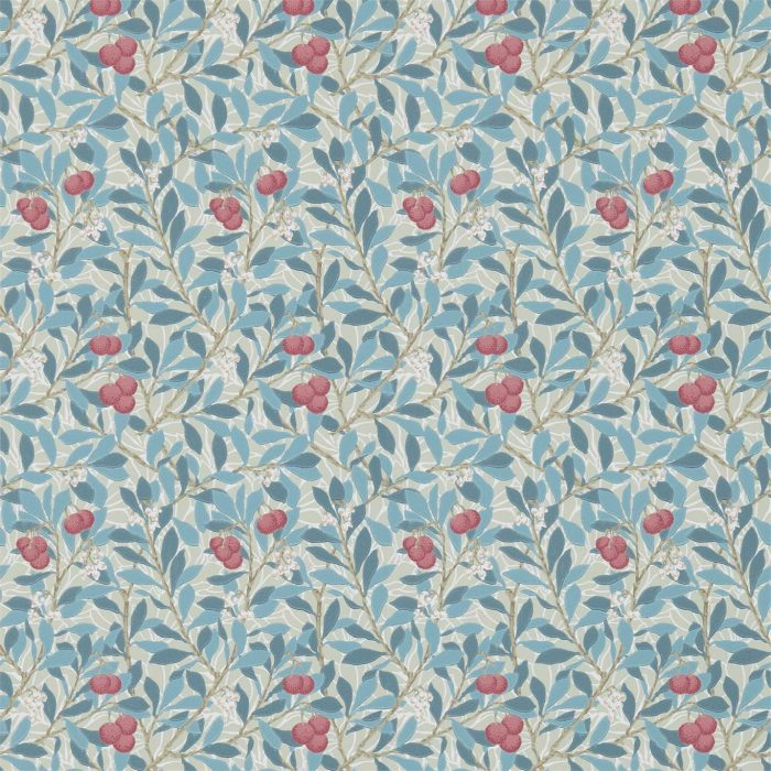 Arbutus, Woad/Russet - Morris & Co
