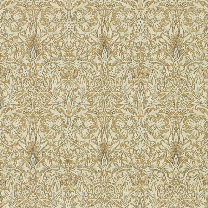 Snakeshead, Gold/Linen - Morris & Co