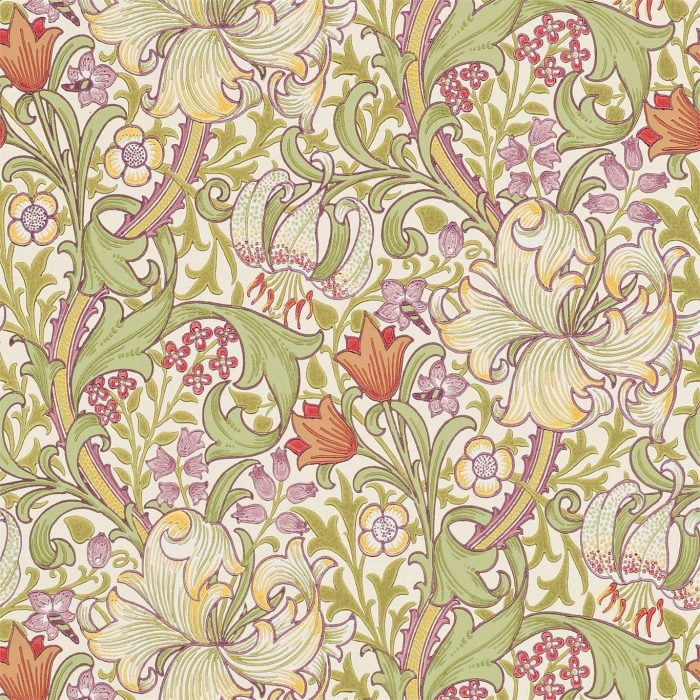 Golden Lily, Olive/Russet - Morris & Co