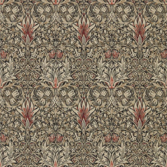 Snakeshead, Charcoal/Spice - Morris & Co