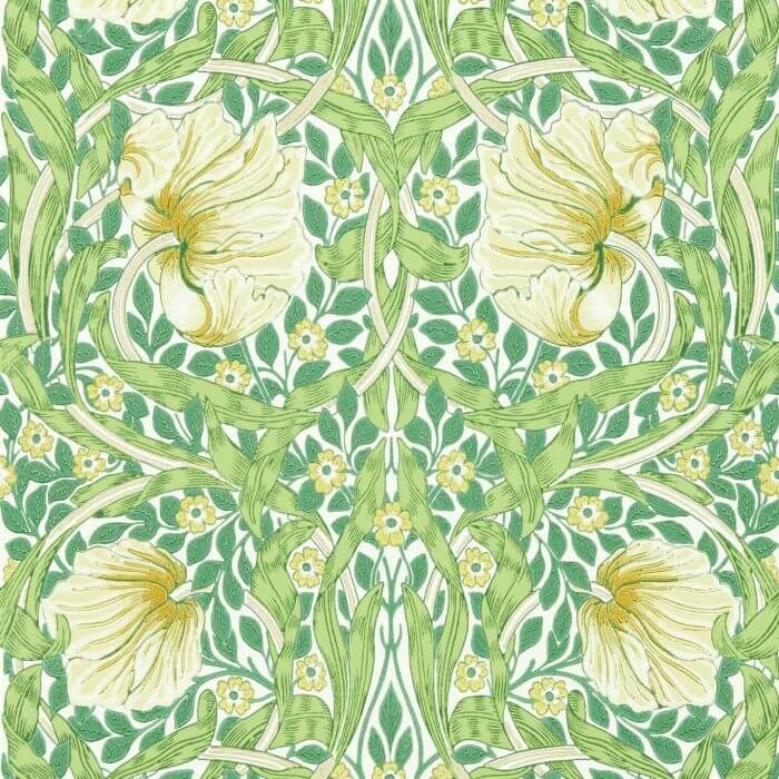Pimpernel Weld/Leaf Green - Morris & Co
